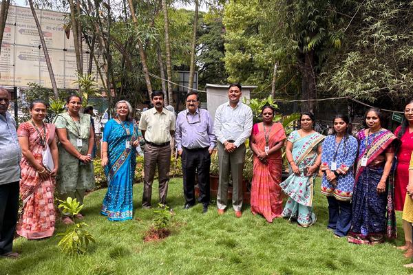 Environment day celebration organised  by Commerce Department