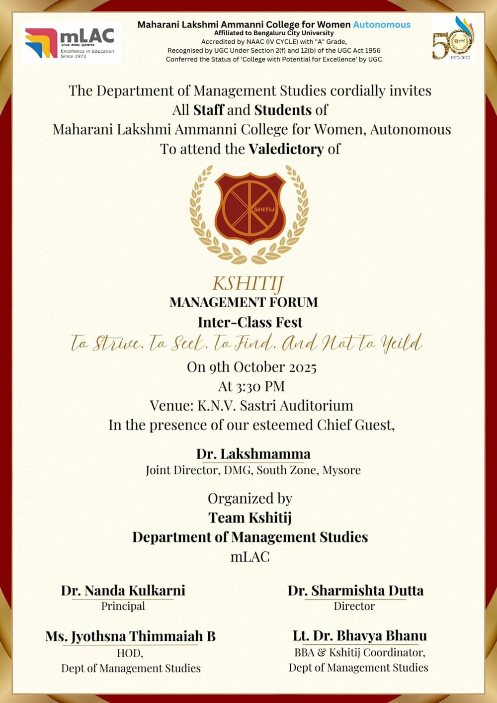 Inaugration of Rani Chennamma and Rani Obavva Battalions