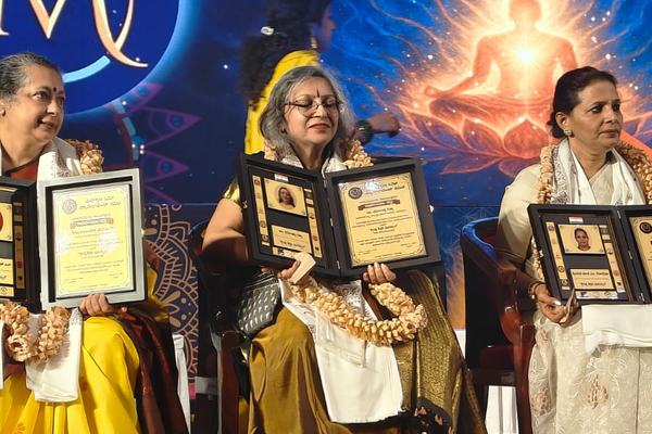 Dr. Sharmistha Dutta has been honoured as a Best Teacher award in the - GURUVANDANA program