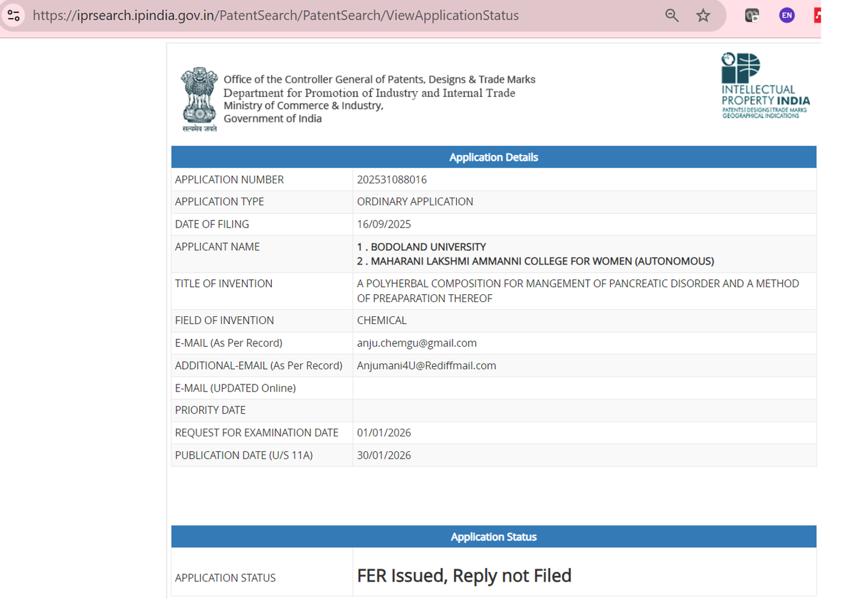 A POLYHERBAL COMPOSITION FOR MANGEMENT OF PANCREATIC DISORDER AND A METHOD OF PREAPARATION THEREOF