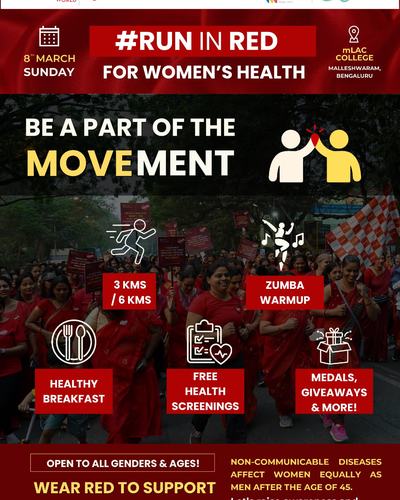 Run in Red for Women's Health - 8thMarch, 2026 Cover
