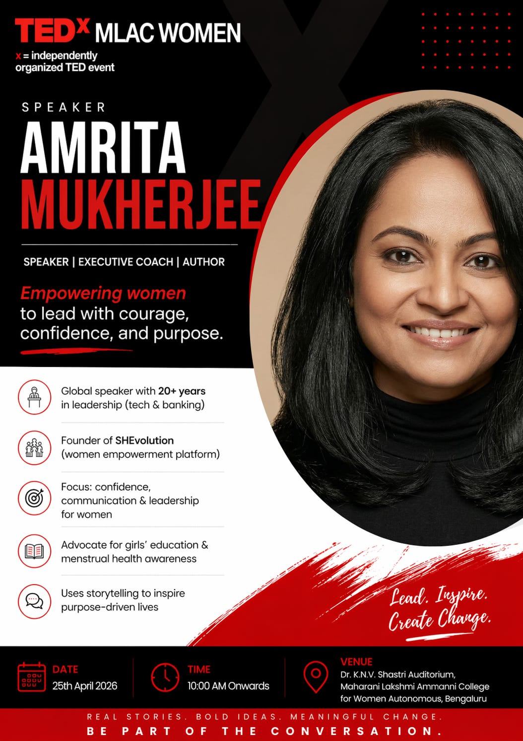 TEDx mLAC WOMEN_Amrita Mukherjee