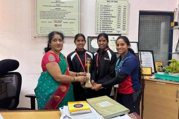 Our students secured gold medal in kho-kho