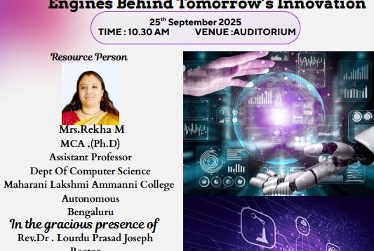 One day Workshop on Generative AI and Deep Learning: The Engines Behind Tomorrow’s Innovation